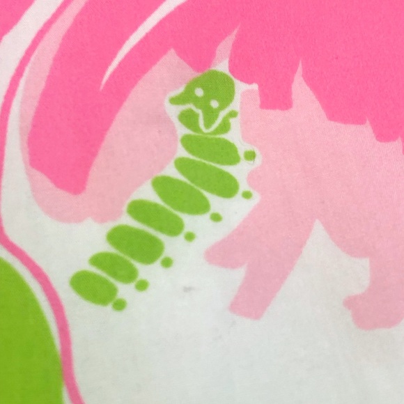 Lilly Pulitzer “Maui Punch” Vintage Butterfly Hibiscus Maxi Skirt Small - Picture 2 of 9